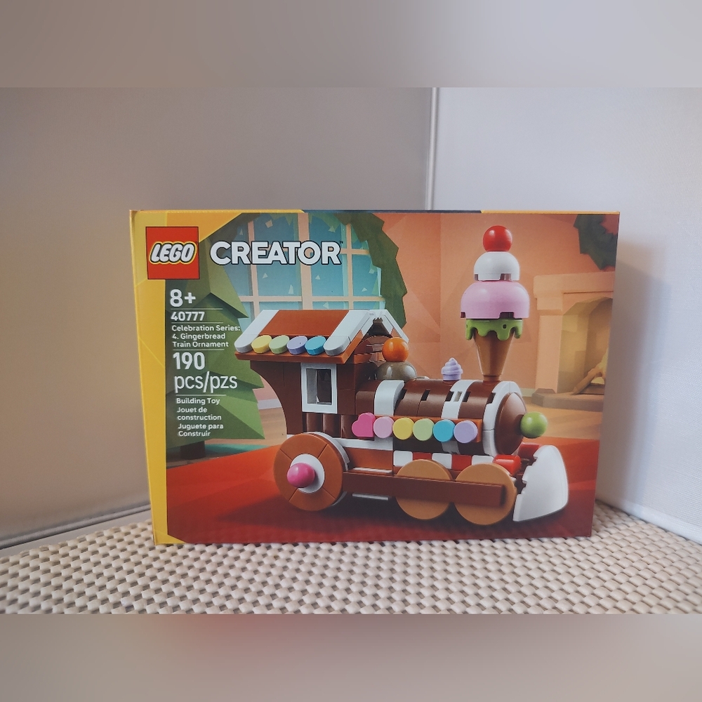 Lego Creator 40777 Celebration Series: 4. Gingerbread Train Ornament NWT